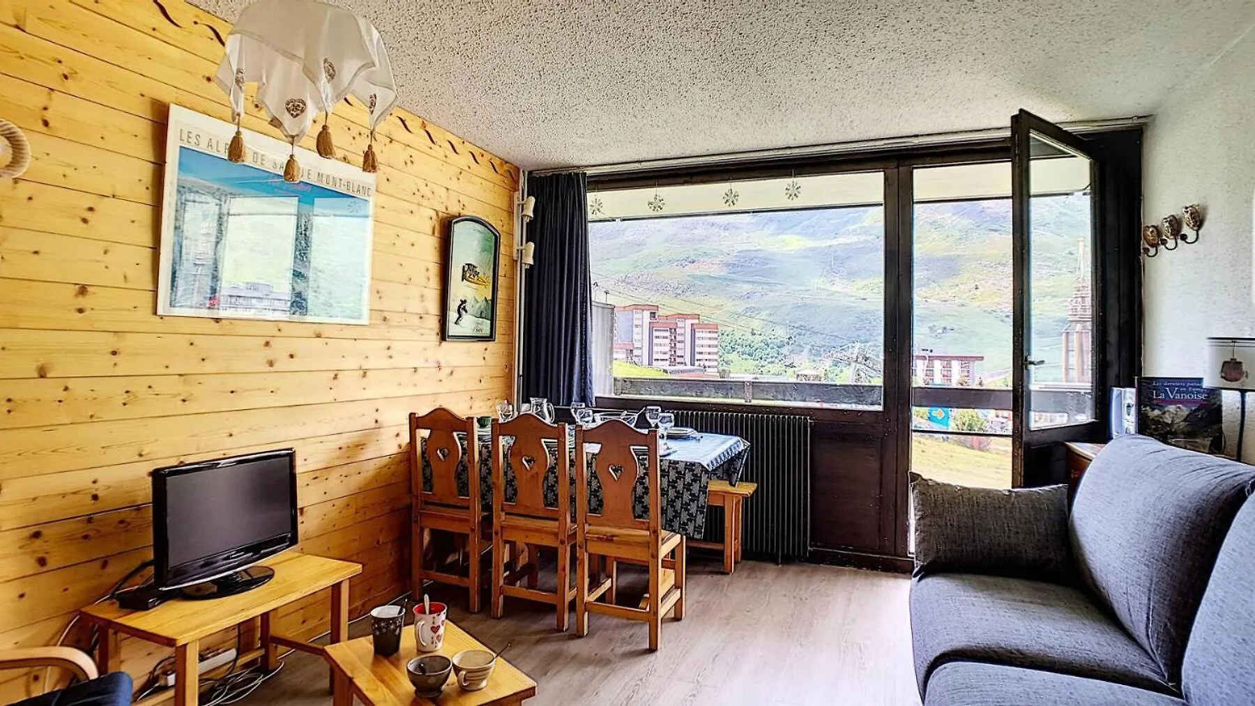 Residence Aravis - Appartement Lumineux & Confortable - Acces Direct Aux Pistes - Balcon Mae-3034 location